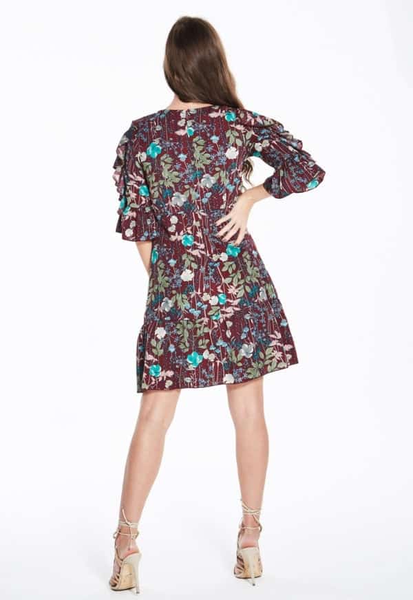 madam-rage-frill-sleeve-dress