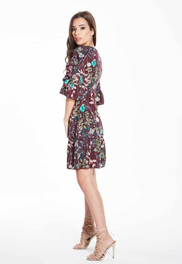madam-rage-frill-sleeve-dress
