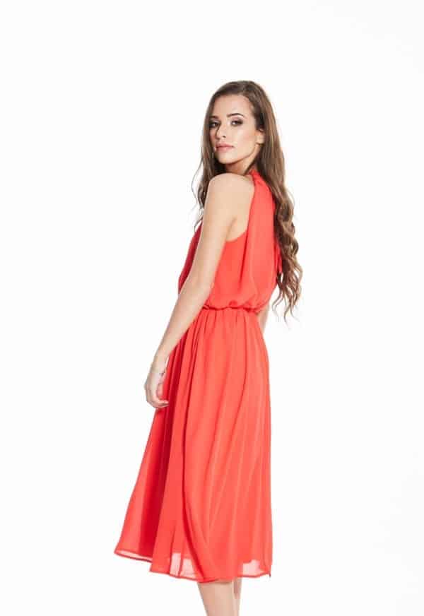 Madam-Rage-Red-Grecian-Midi-Dress