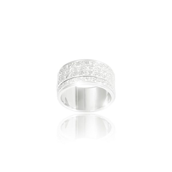 Sparkle Quadruple Band Spinner Ring 1